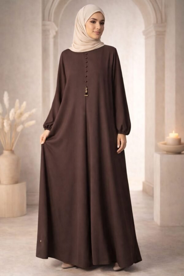 Zahra Mocha Abaya