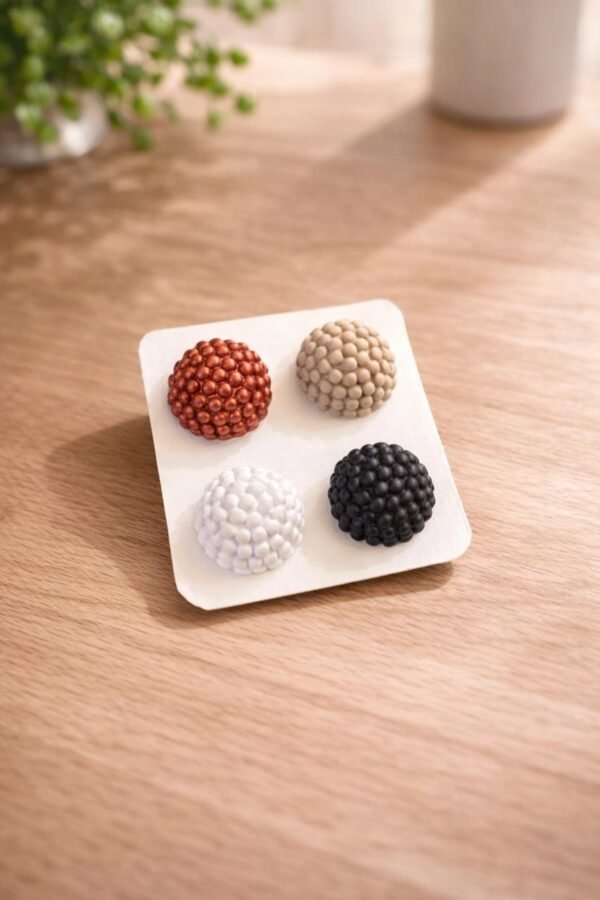 Circular magnetic pins