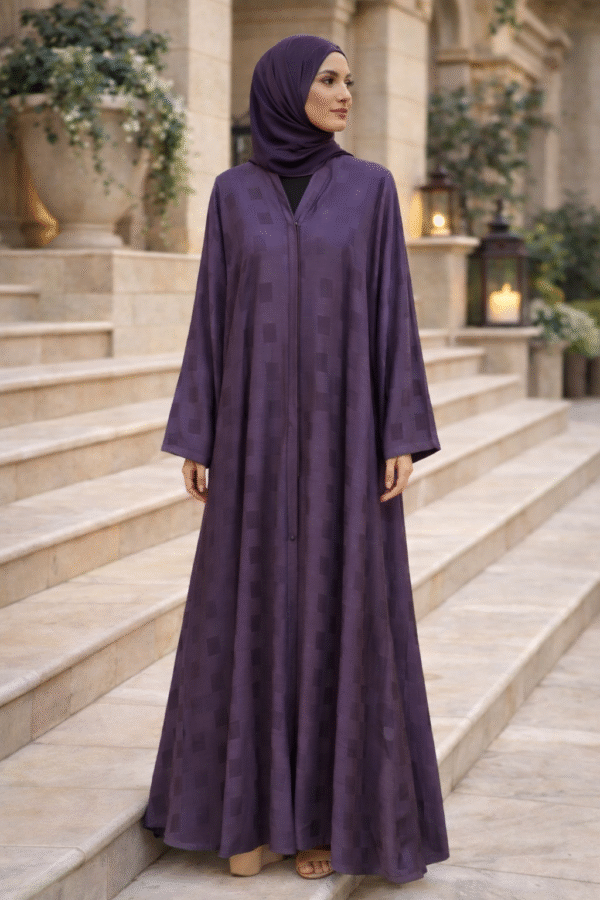Amethyst Veil Abaya