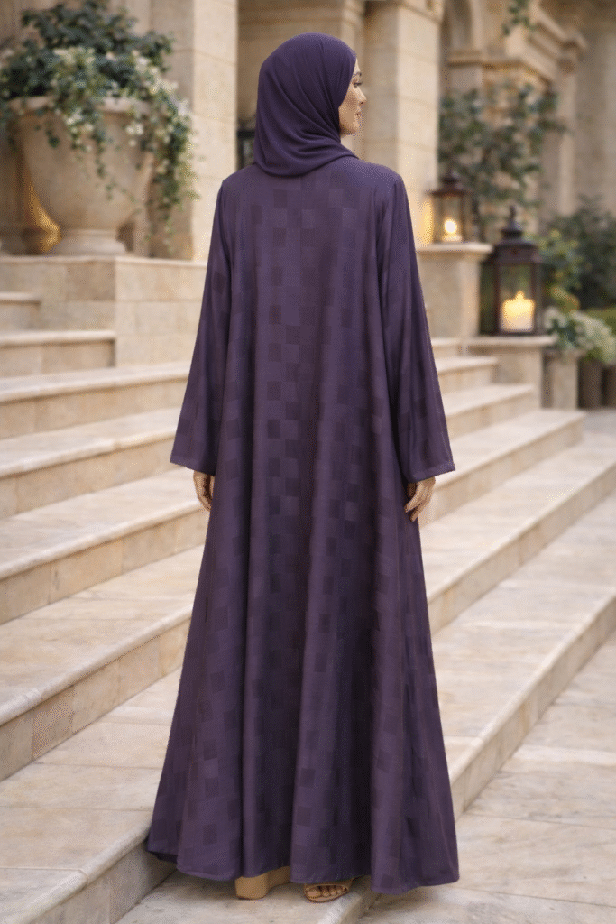 Amethyst Veil Abaya