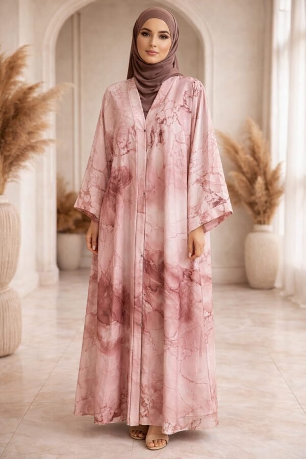 Roseveil Marble Abaya