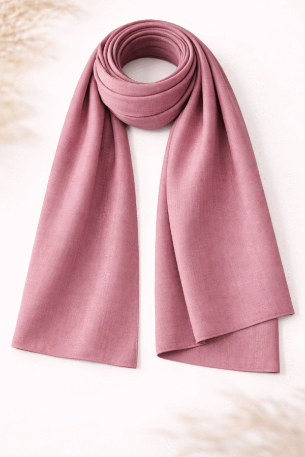 Ruby Veil Turkish Luxe Scarf