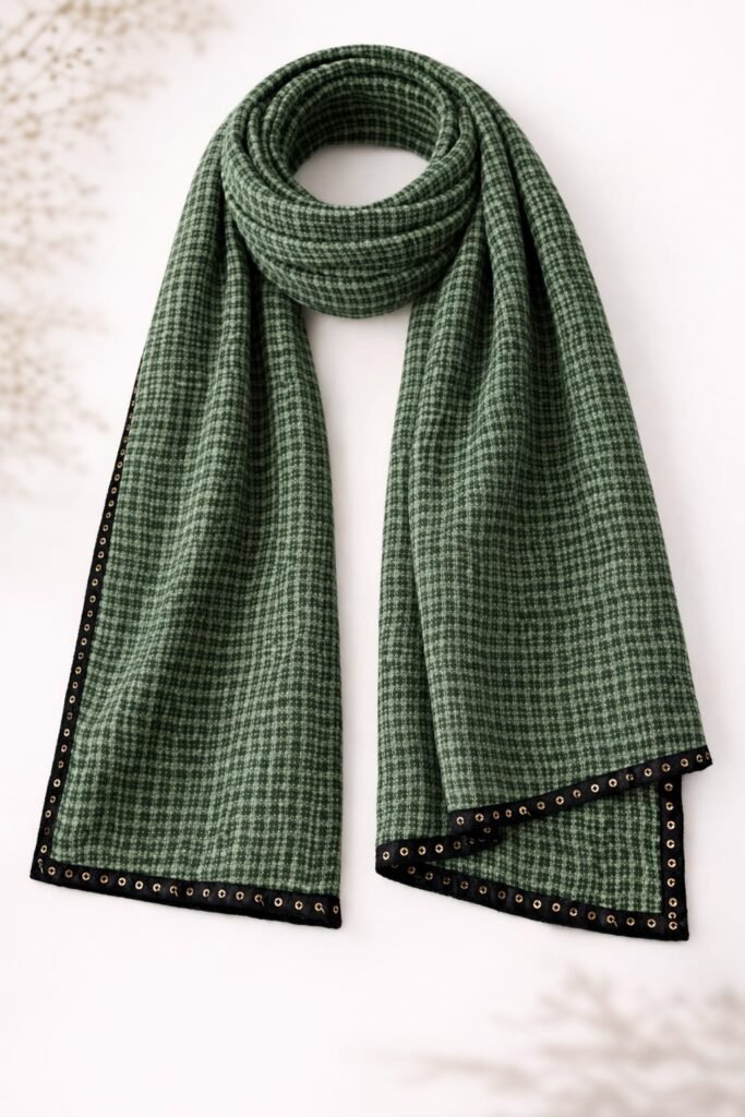 Verdelle Noir Scarf