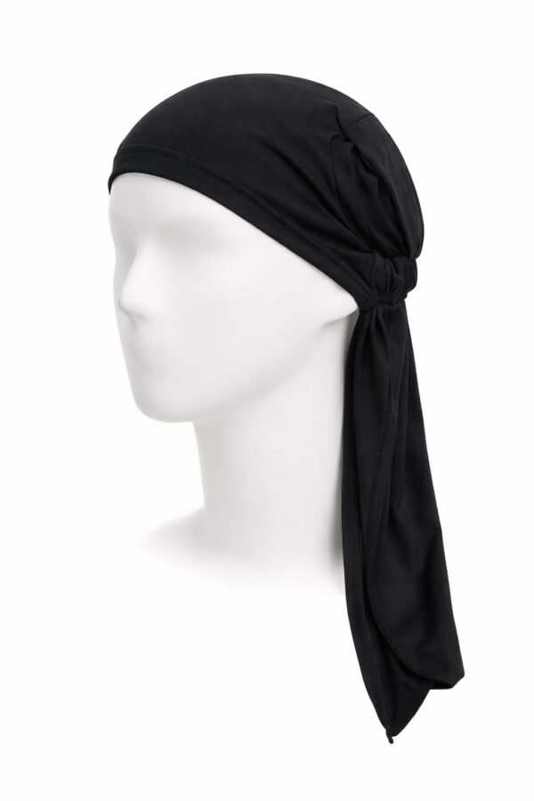 Black Hijab Cap