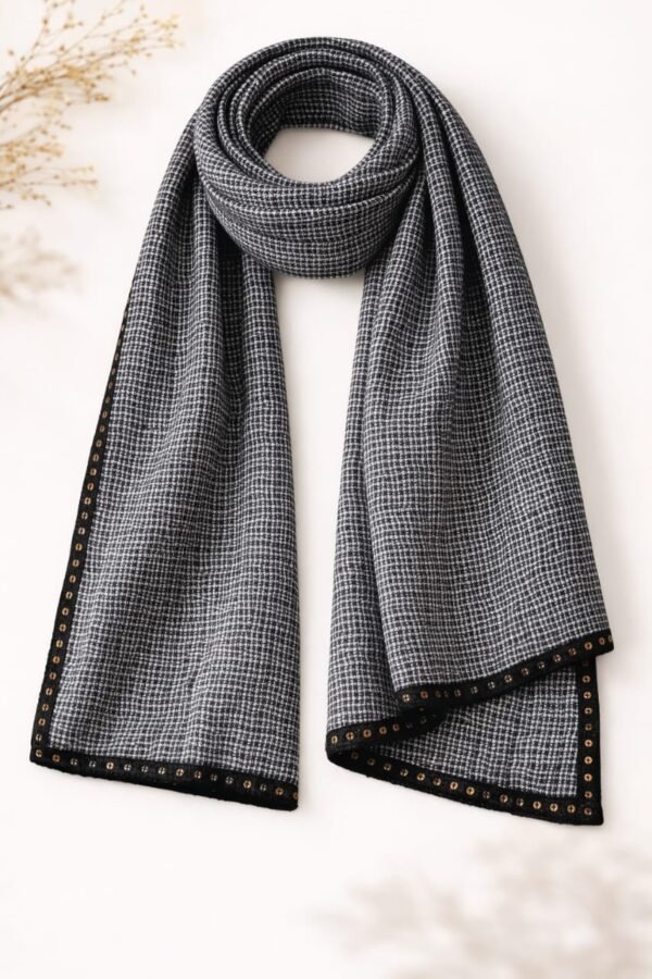 Noir Weave Scarf
