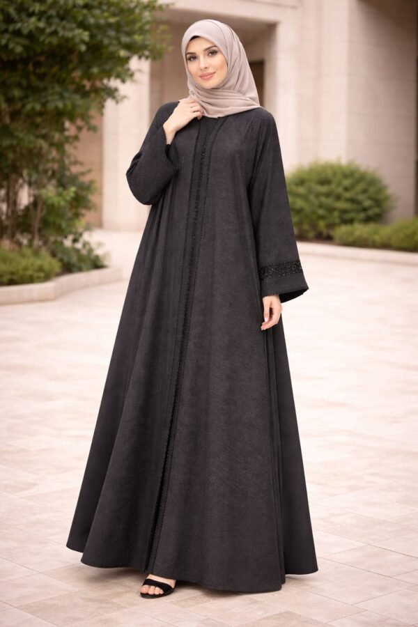 Obsidian Charm Abaya
