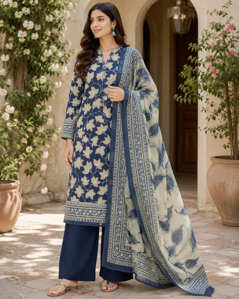 Bin Saeed Ivy Lawn Suit