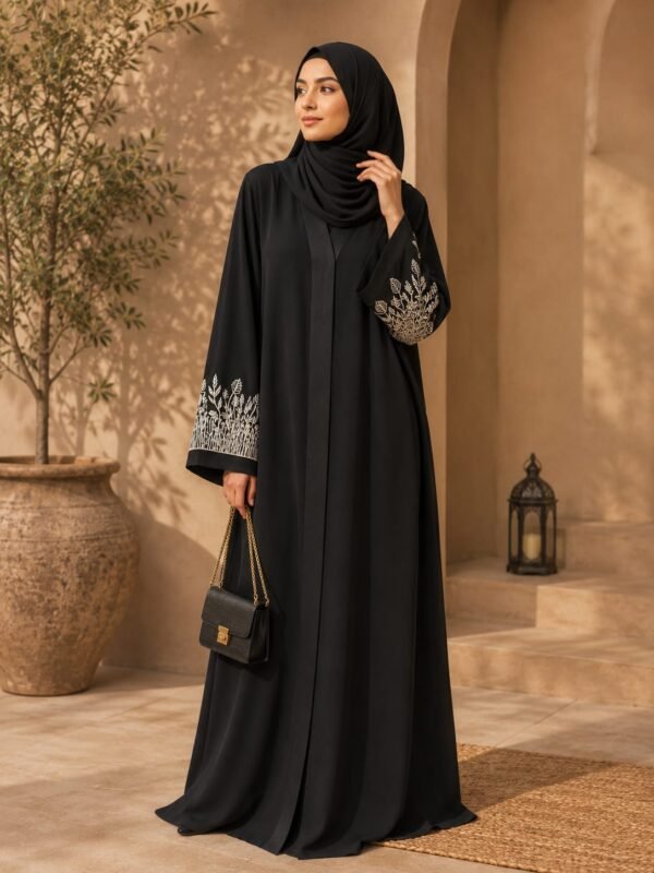 Celestial Noir Abaya