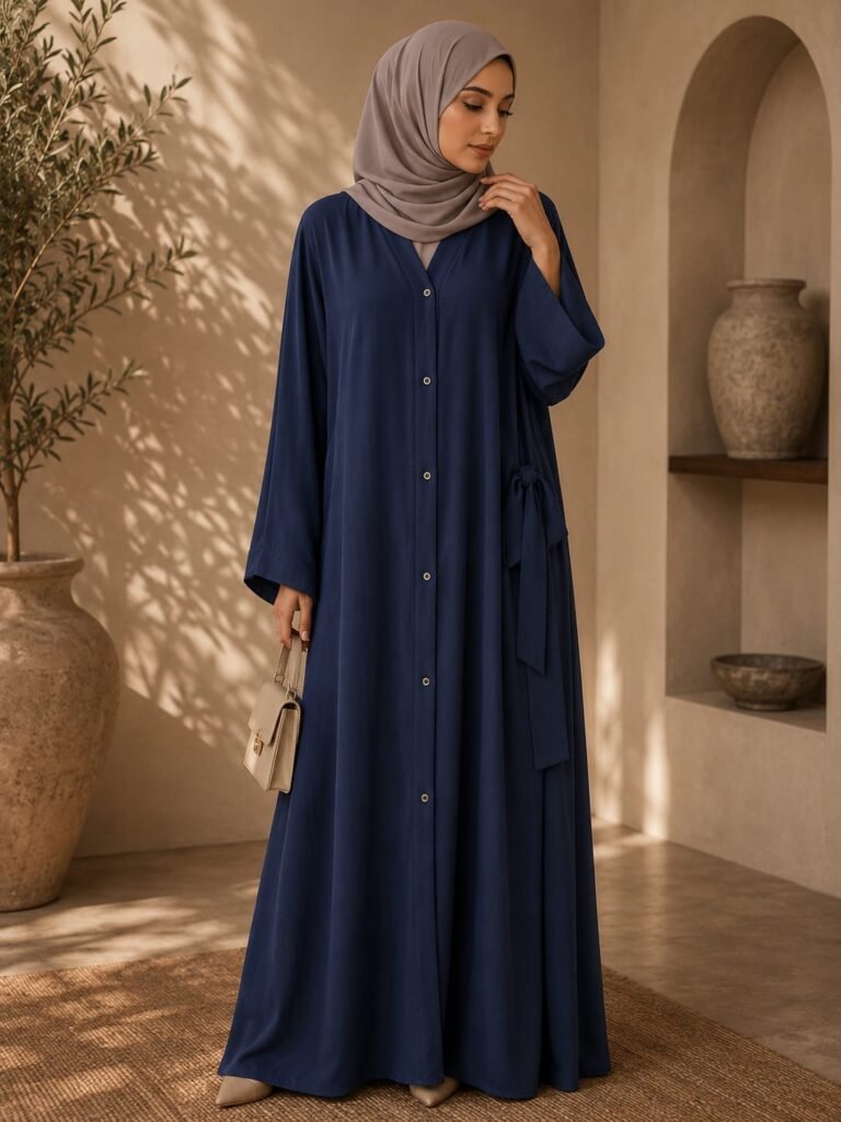 Sapphire Breeze Abaya
