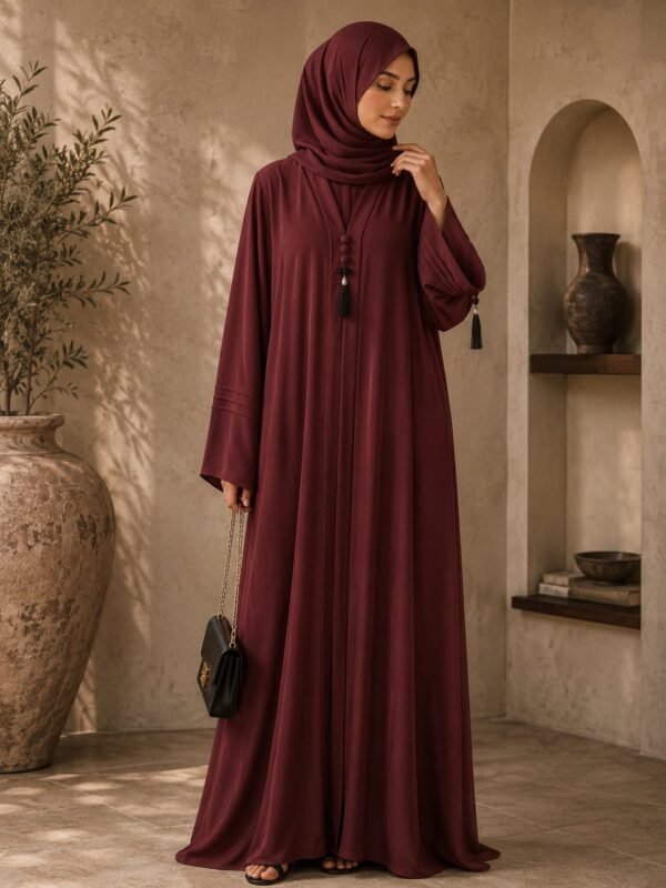 Ruby Dusk Abaya