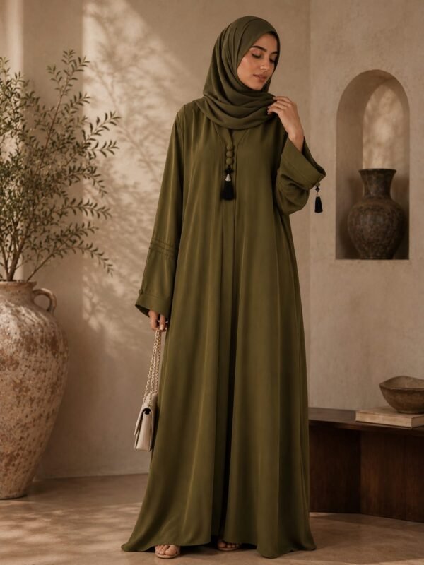 Olive Serenity Abaya