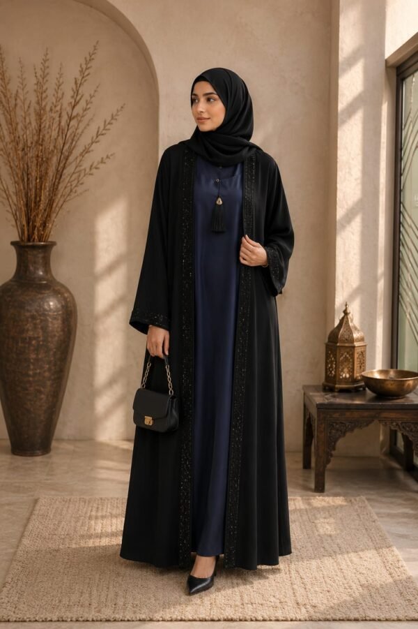 Noir Essence Abaya