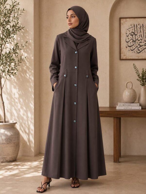 Mocha Royal Abaya