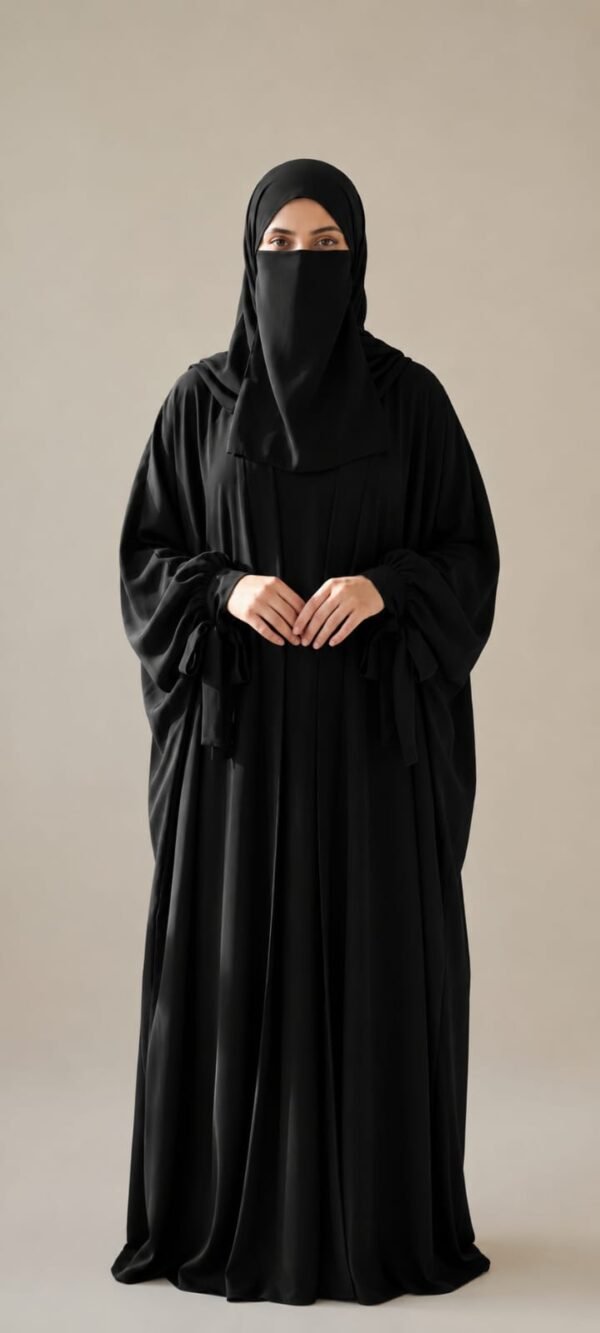 Noirah Classic Niqab Abaya