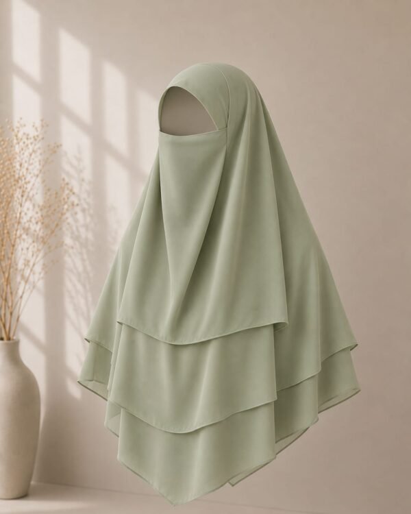 Light Green Khimar