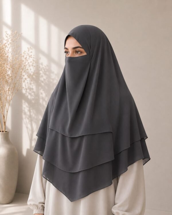 Grey Khimar
