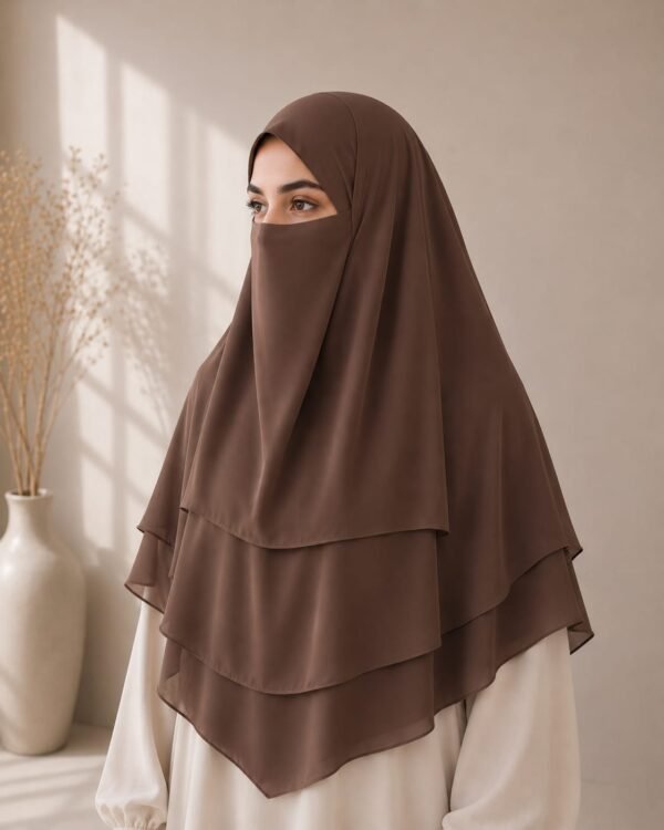 Brown Khimar