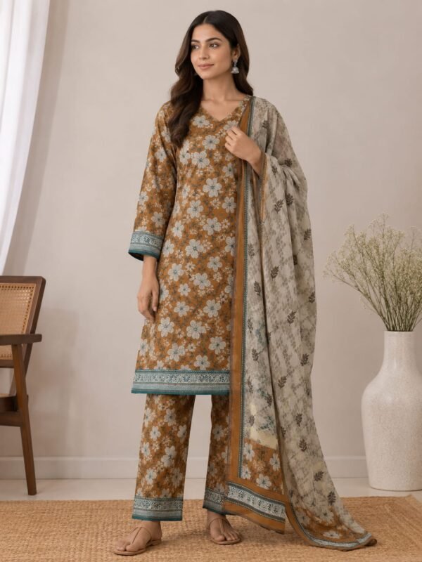 Bin Saeed Amber Flora Lawn Suit