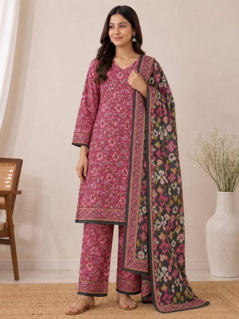 Bin Saeed Bloom Lawn Suit