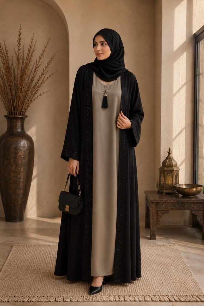 Sahara Noir Abaya