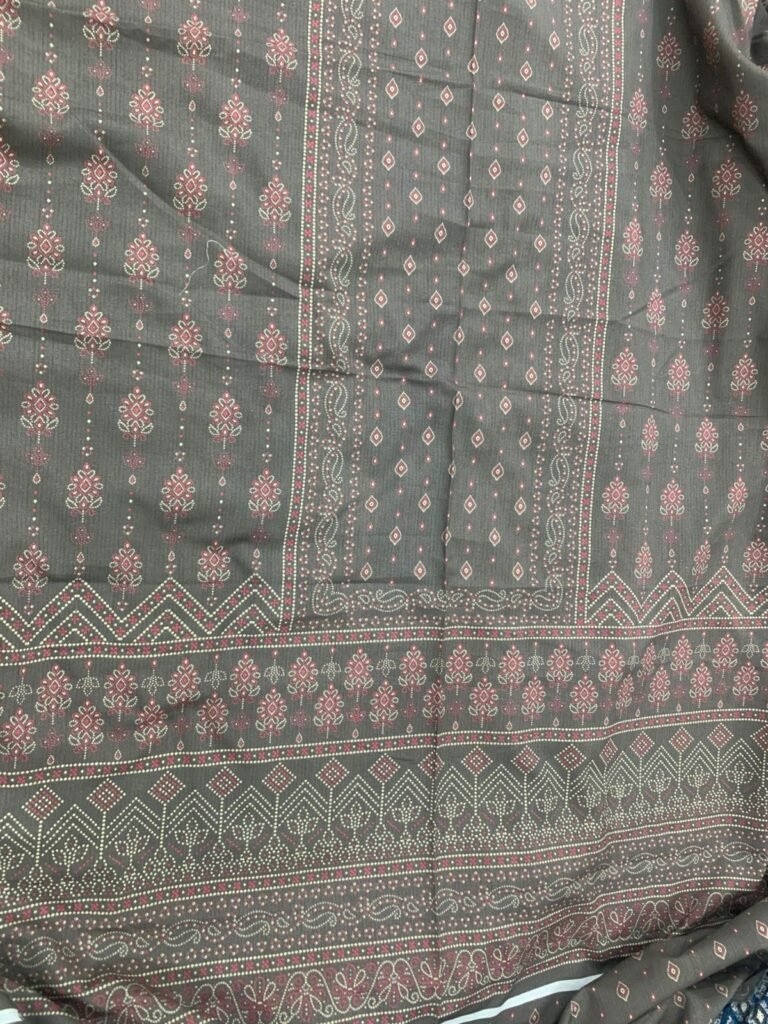 Bin Saeed Mocha Heritage Lawn Suit