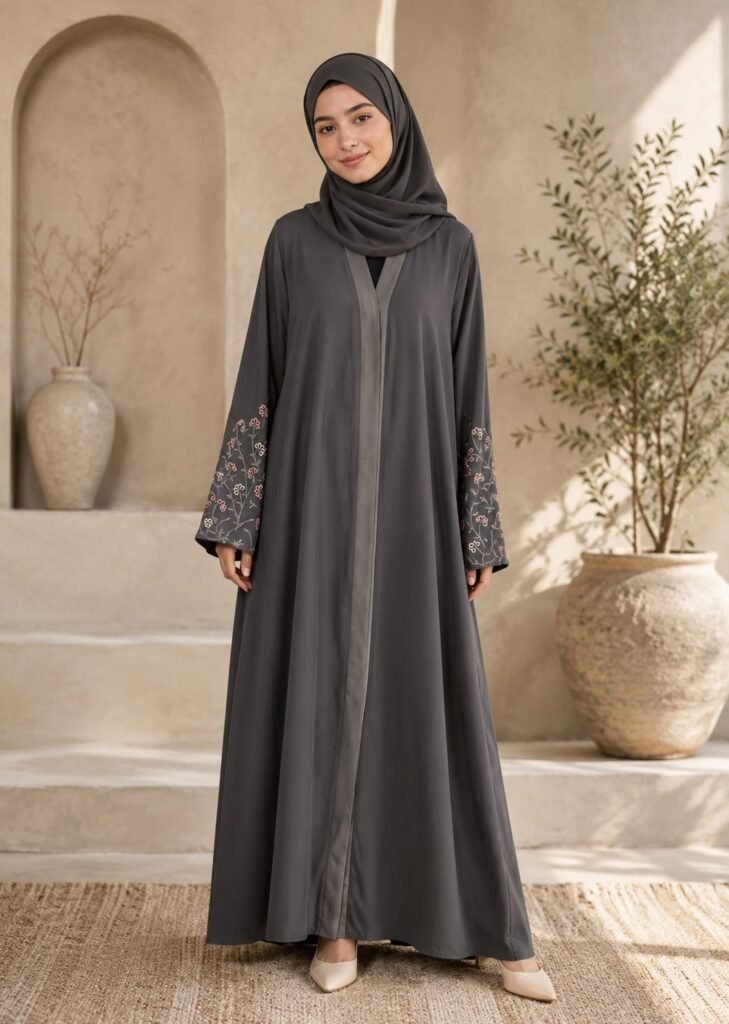 Ashwood Blossom Abaya