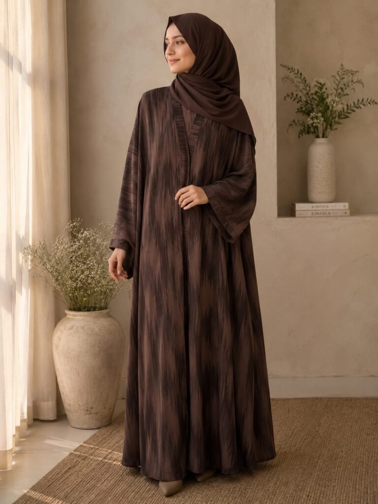 Mocha Mist Abaya