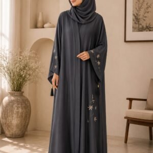 Dusky Blossom Abaya