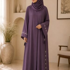 Lavender Serenity Abaya