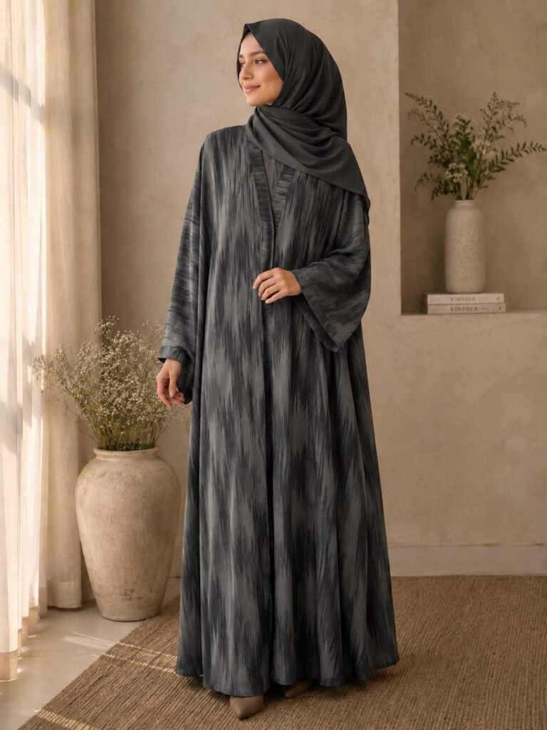 Shadow veil Abaya