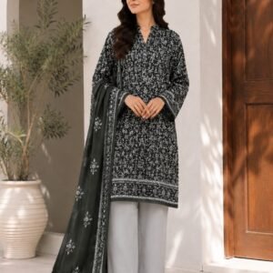 Bin Saeed Noir Petals Suit